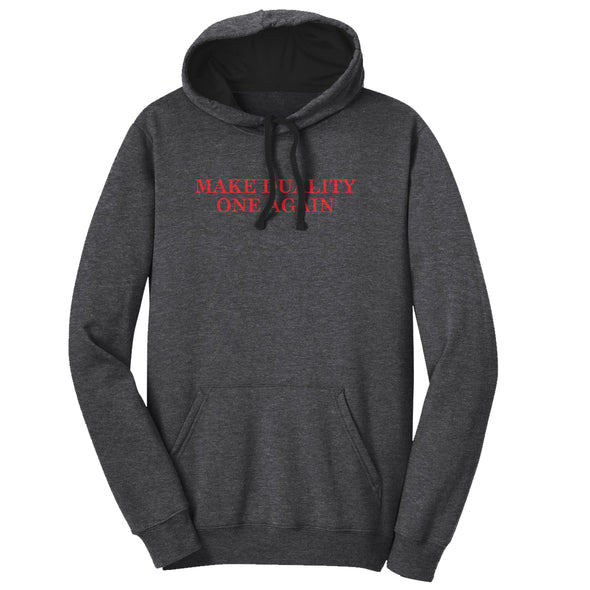 Luke Storey | Make Duality One Again Men's Fleece Hoodie