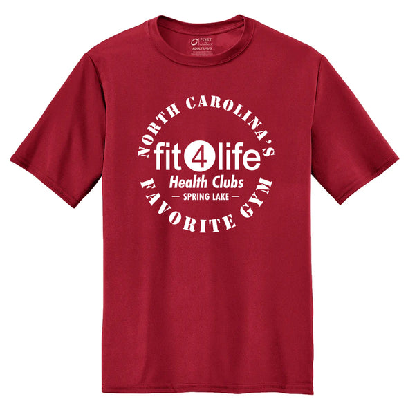 Fit4Life | Favorite Gym Circle Spring Lake Performance Tee