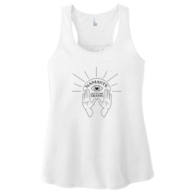 Luke Storey | Namaste Outta This Drama Women's Racerback Tank