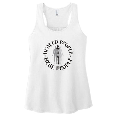 Luke Storey | Healed People Heal People Women's Racerback Tank