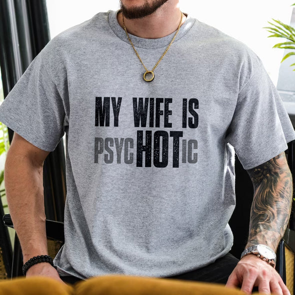 The Tolers | My Wife Is Hot Black Print Men's Apparel