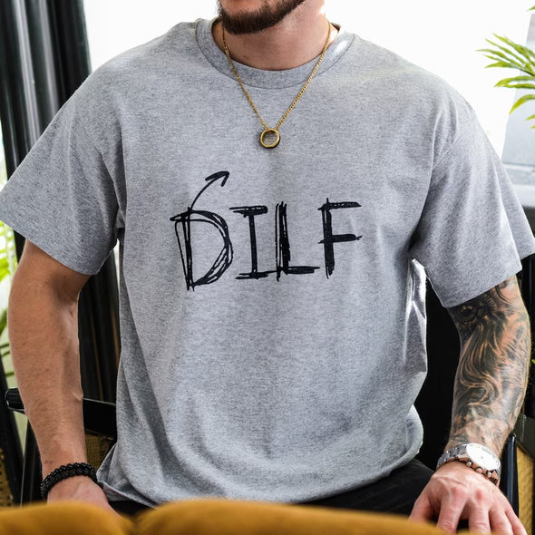 The Tolers | DILF Black Print Men's Apparel