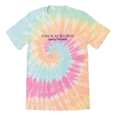 Luke Storey | Time Illusion Black Tie Dye Tee