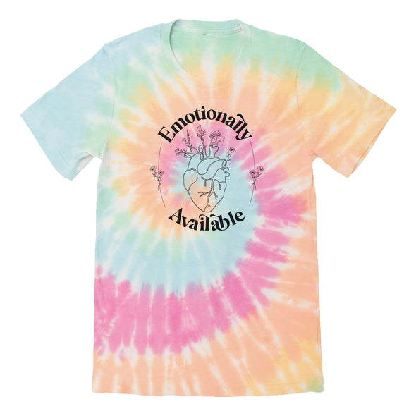 Luke Storey | Emotionally Black Tie Dye Tee