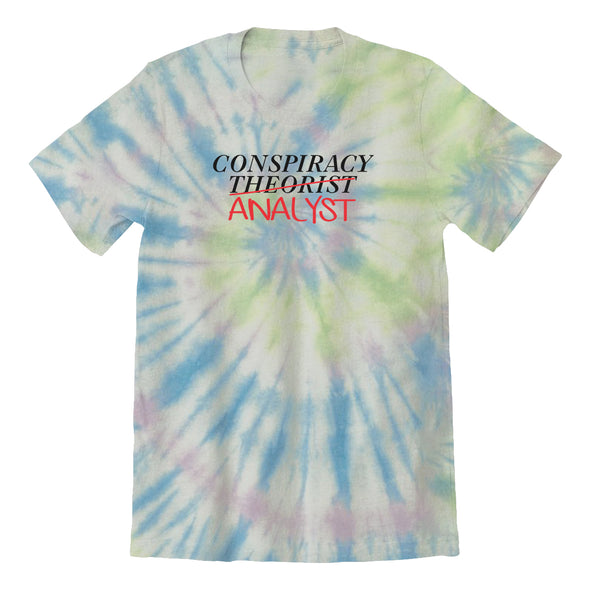 Luke Storey | Conspiracy Analyst Tie Dye Tee