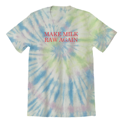 Luke Storey | Make Milk Raw Again Tie Dye Tee