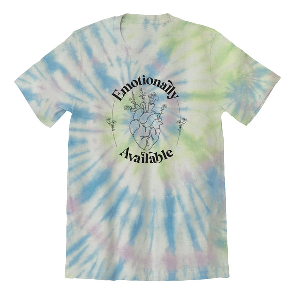 Luke Storey | Emotionally Black Tie Dye Tee