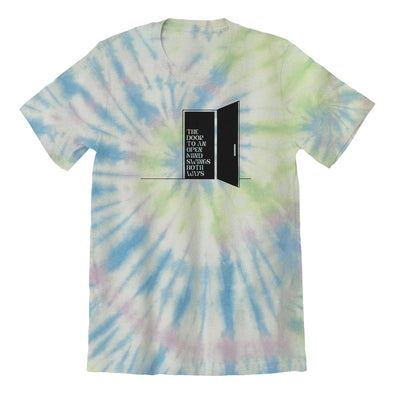 Luke Storey | Open Mind Black Tie Dye Tee