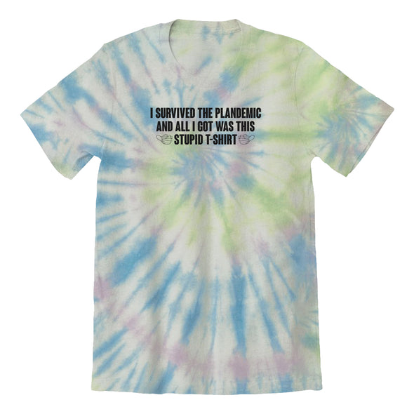 Luke Storey | I Survived the Plandemic Tie Dye Tee