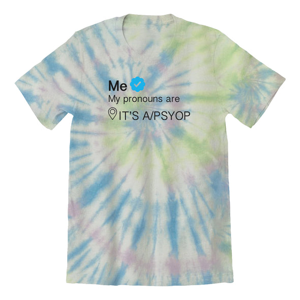 Luke Storey | My Pronouns Are Tie Dye Tee