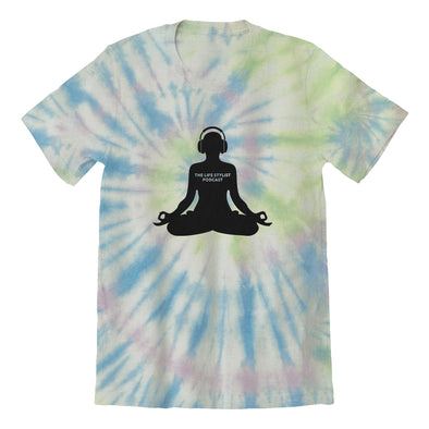 Luke Storey | Life Stylist Black Tie Dye Tee