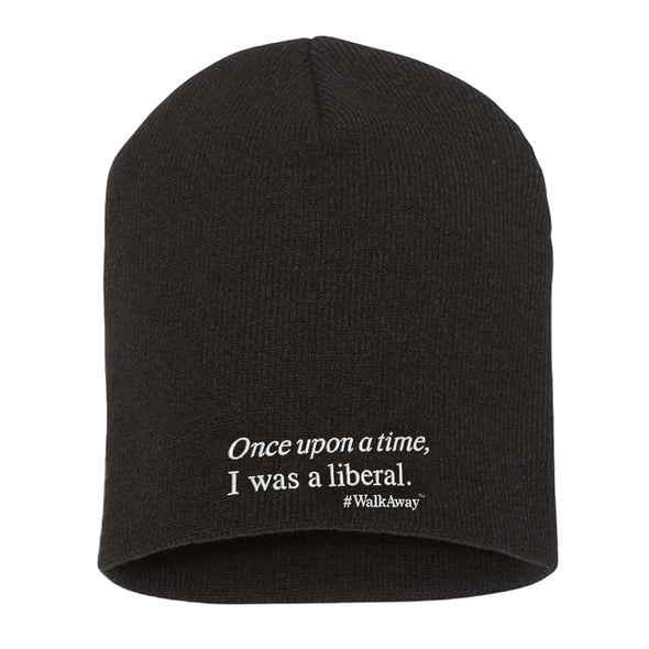 #WalkAway | Once Upon a Time I Was a Liberal White Print Beanie