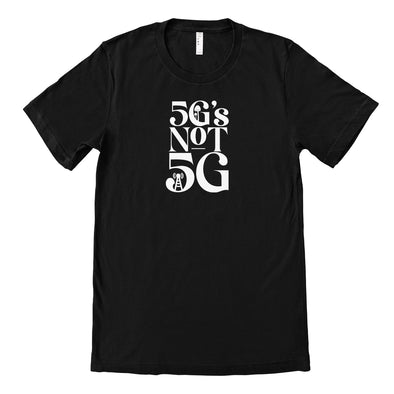 Luke Storey | 5Gs Not 5G White Print Men's Tee