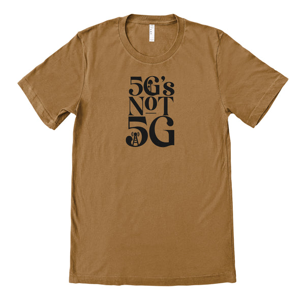 Luke Storey | 5Gs Not 5G Black Print Men's Tee