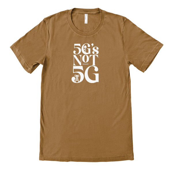 Luke Storey | 5Gs Not 5G White Print Men's Tee