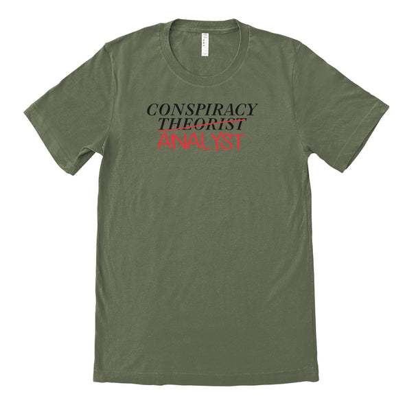 Luke Storey | Conspiracy Analyst Men's Tee