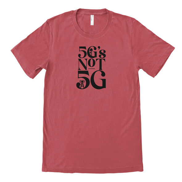 Luke Storey | 5Gs Not 5G Black Print Men's Tee