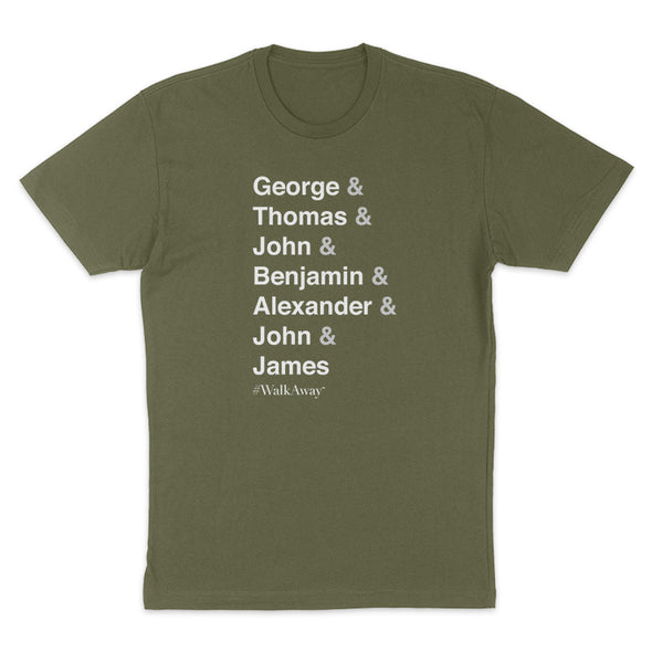 #Walkaway | Founding Fathers Names Men's Apparel