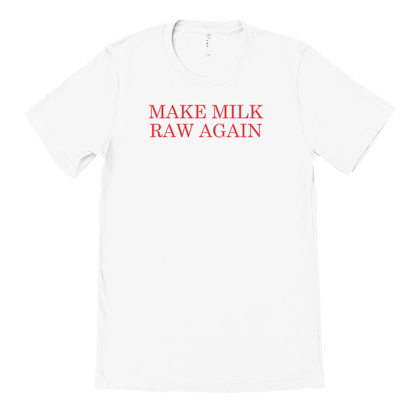 Luke Storey | Make Milk Raw Again Men's Tee