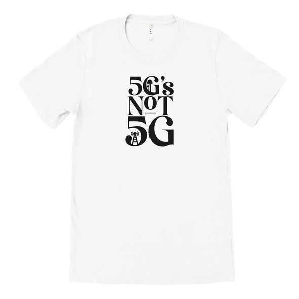 Luke Storey | 5Gs Not 5G Black Print Men's Tee