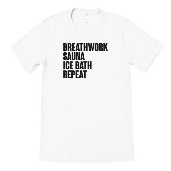 Luke Storey | Breathwork Black Print Men's Tee