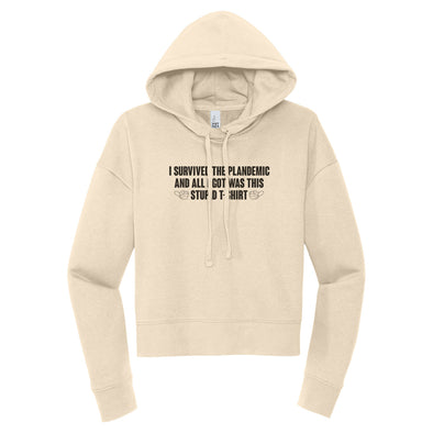 Luke Storey | I Survived the Plandemic Women's Fleece Hoodie