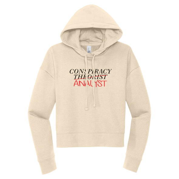 Luke Storey | Conspiracy Analyst Women's Fleece Hoodie