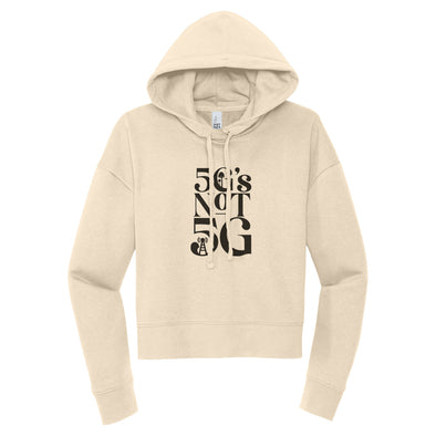 Luke Storey | 5Gs Not 5G Black Print Women's Fleece Hoodie