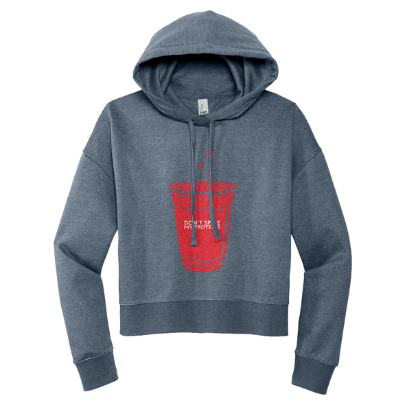 Luke Storey | Don't Spike My Proteins Women's Fleece Hoodie