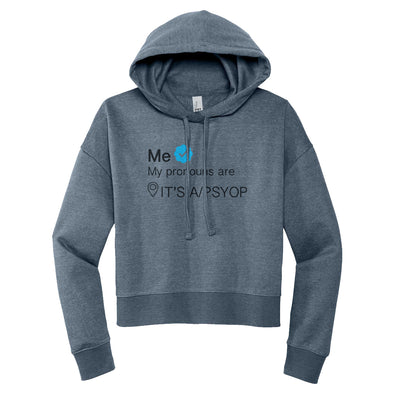 Luke Storey | My Pronouns Are Women's Fleece Hoodie