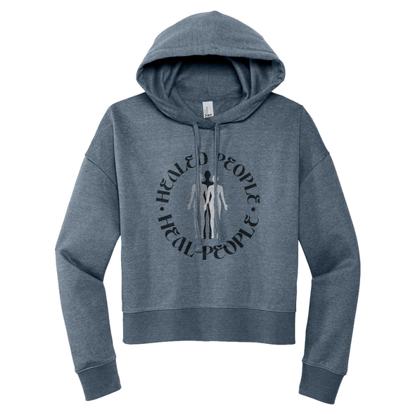 Luke Storey | Healed People Heal People Women's Fleece Hoodie