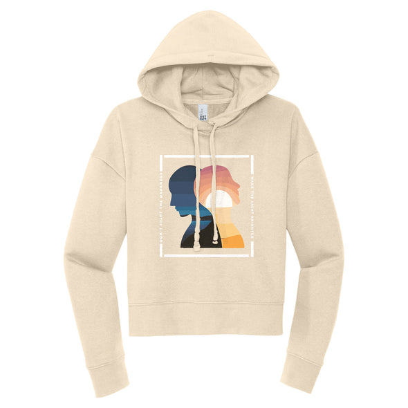 Luke Storey | Light Brighter White Women's Fleece Hoodie