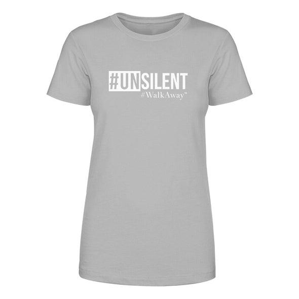 #Walkaway | Unsilent White Print Women's Apparel