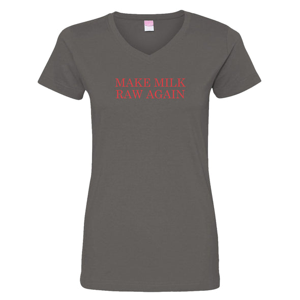 Luke Storey | Make Milk Raw Again Women's V-Neck