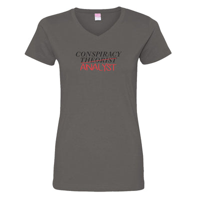 Luke Storey | Conspiracy Analyst Women's V-Neck