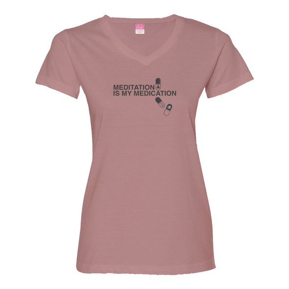 Luke Storey | Meditation is my Medication Women's V-Neck