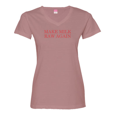 Luke Storey | Make Milk Raw Again Women's V-Neck