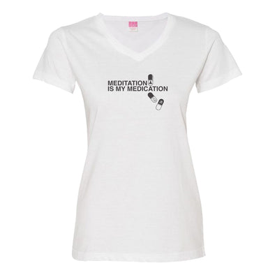 Luke Storey | Meditation is my Medication Women's V-Neck