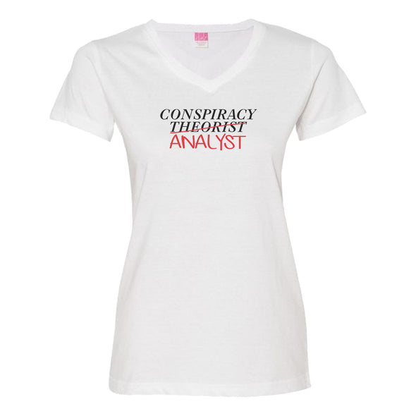 Luke Storey | Conspiracy Analyst Women's V-Neck