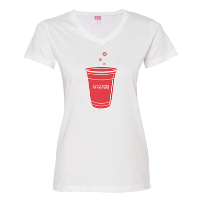 Luke Storey | Don't Spike My Proteins Women's V-Neck