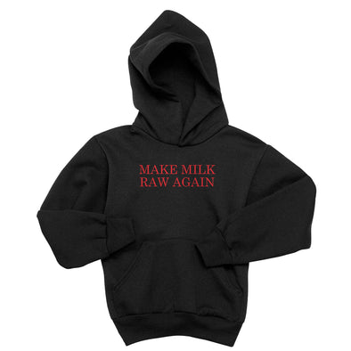 Luke Storey | Make Milk Raw Again Youth Hoodie