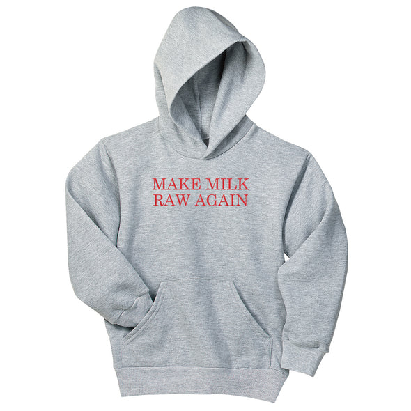 Luke Storey | Make Milk Raw Again Youth Hoodie