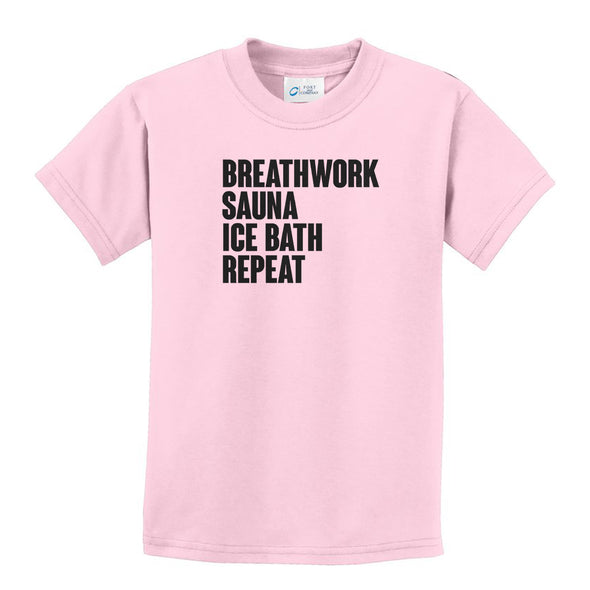 Luke Storey | Breathwork Black Print Youth Tee