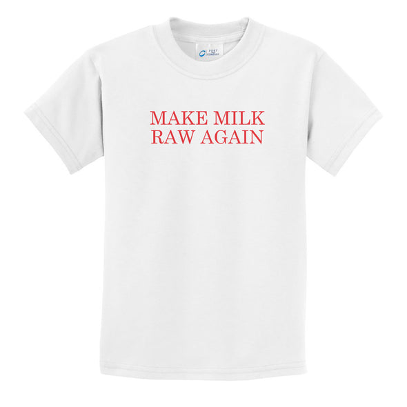 Luke Storey | Make Milk Raw Again Youth Tee