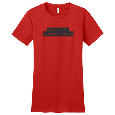 Luke Storey | Shadow Worker Women's Fitted Tee