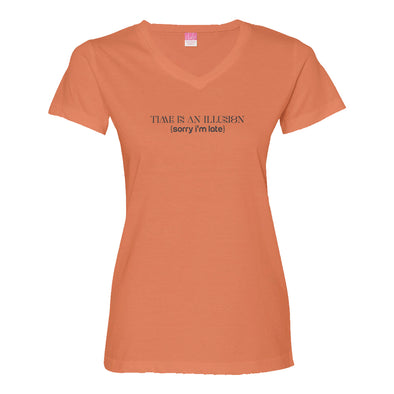 Luke Storey | Time Illusion Black Women's V-Neck