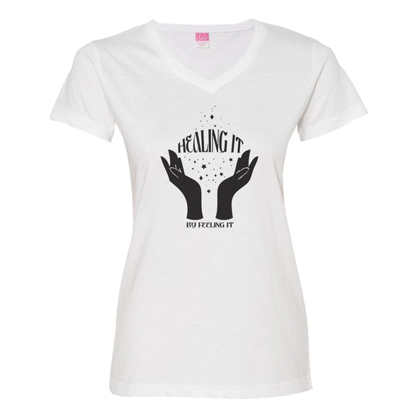 Luke Storey | Healing It Black Women's V-Neck