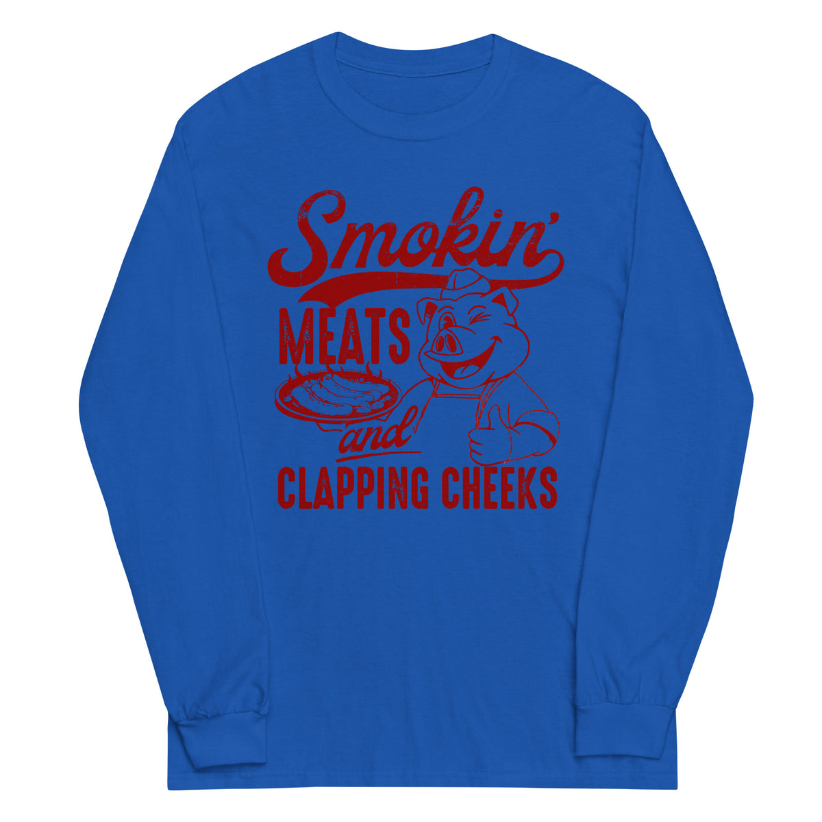 The Tolers | Smokin' Meats Clapping Cheeks Long Sleeve Tee – Blue Pack ...
