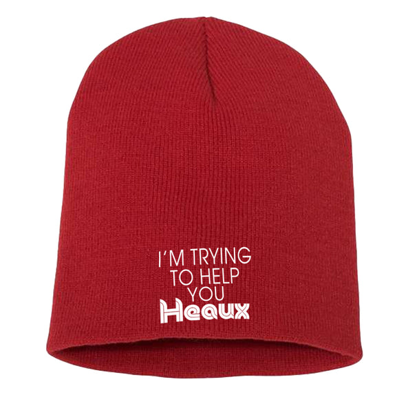 Megan McGlover  | I'm Trying To Help You Heaux Beanie