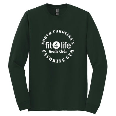 Fit4Life | Favorite Gym Circle Logo Long Sleeve Tee
